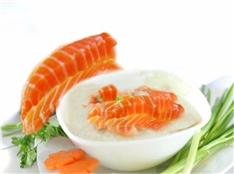 Cháo Dinh Dưỡng Cá Hồi