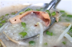 Cháo Dinh Dưỡng Mực